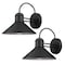 Globe Electric Globe Electric Sebastien 1-Light Matte Black Wall Sconce, PK2 44165 - alternate 1